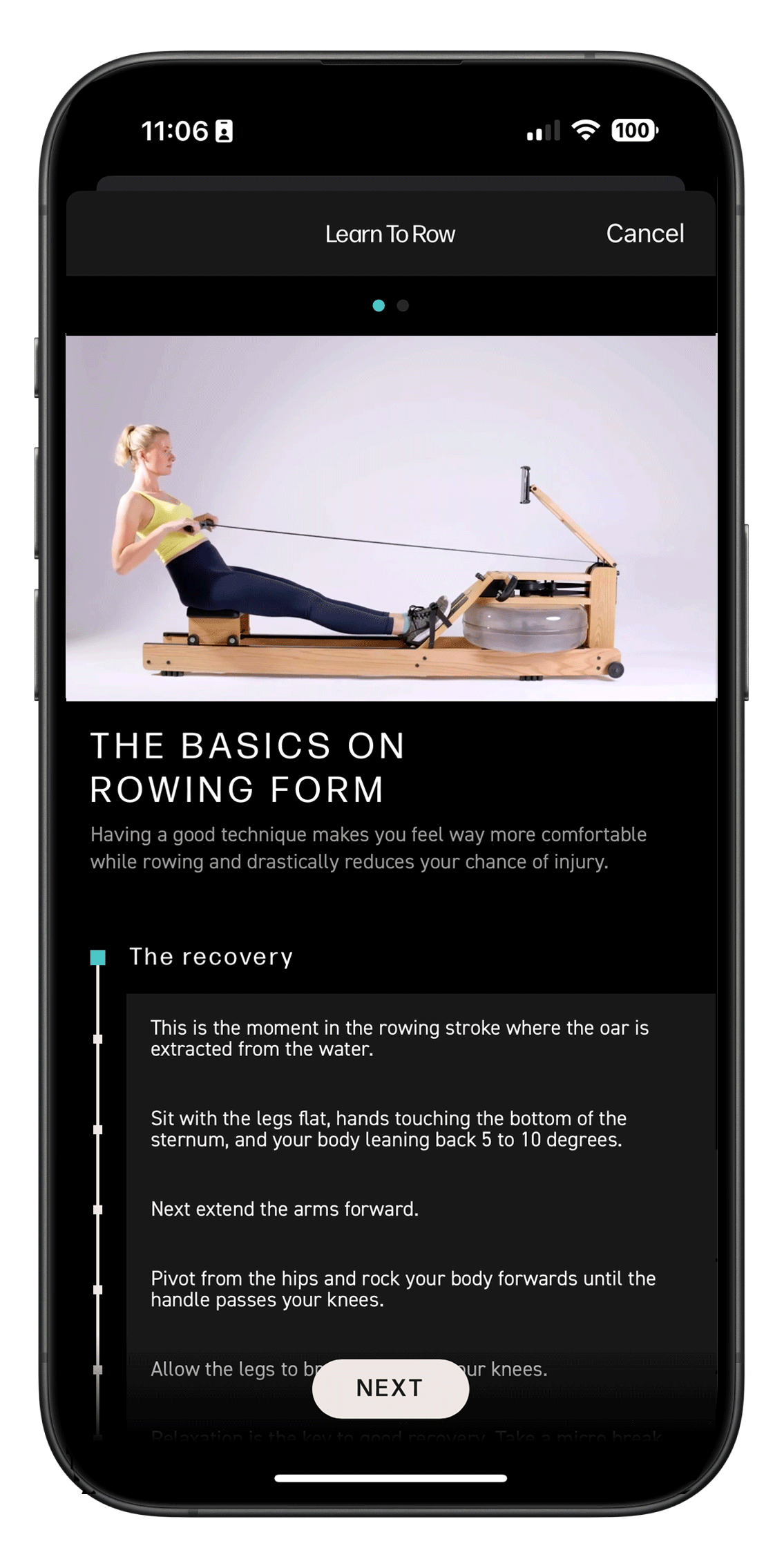 waterrower connect app