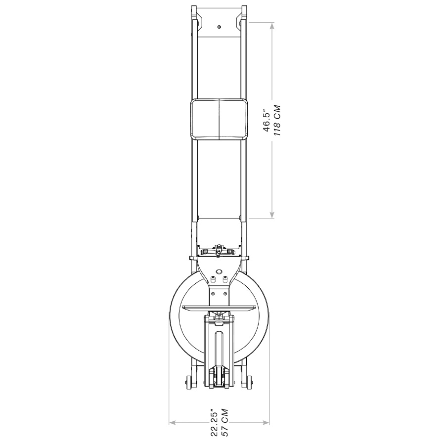 waterrower ergatta technical details top