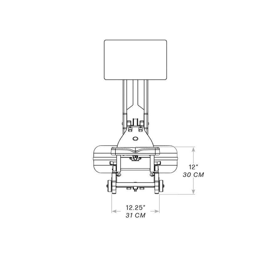 waterrower ergatta technical details front