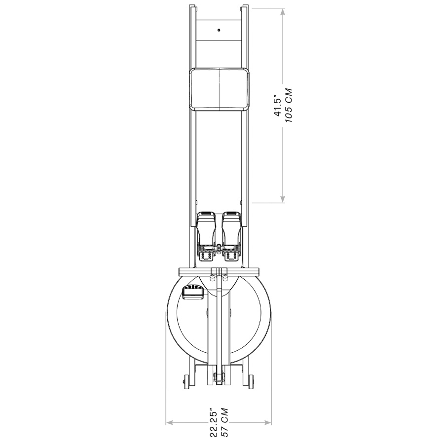 waterrower s1 technical details top