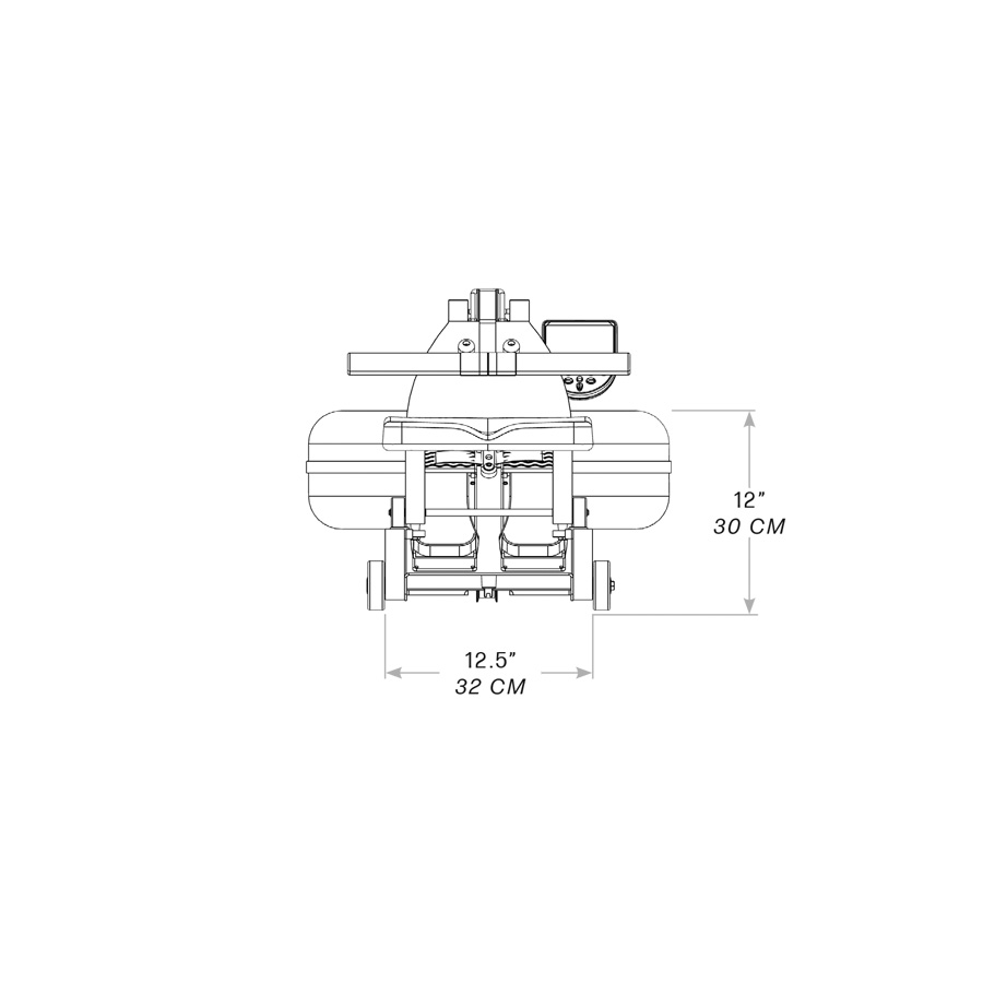 waterrower s1 technical details front